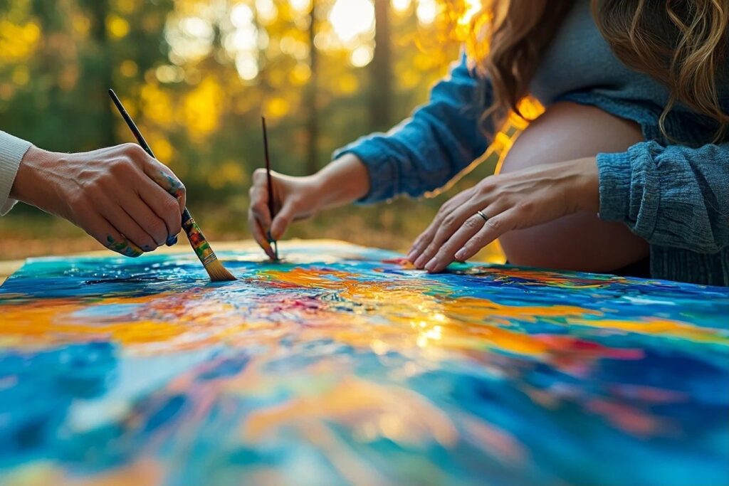 L’art thérapie est-elle bénéfique pour les femmes enceintes ?