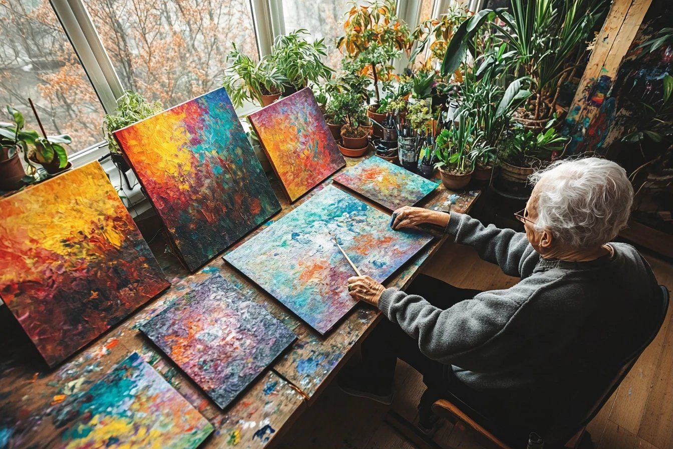 ​Comment les personnes âgées atteintes d’Alzheimer bénéficient-elles de l’art thérapie ?