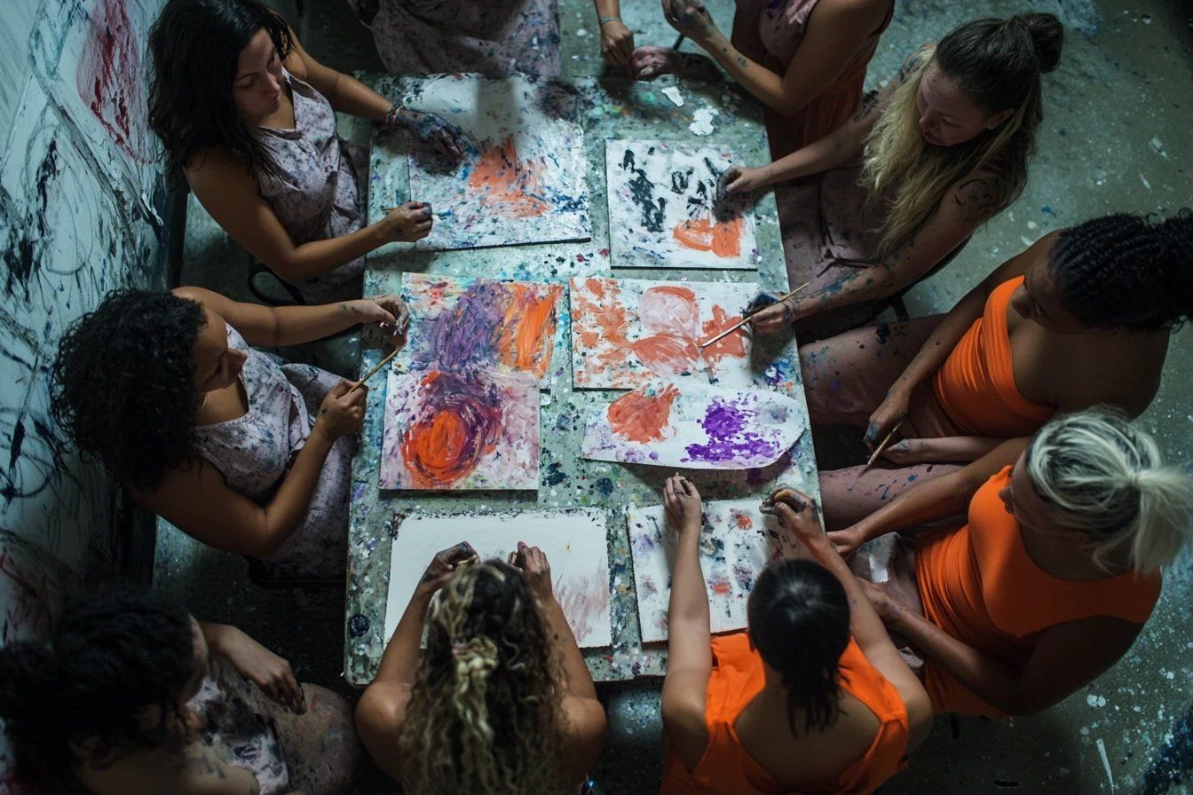 L’art thérapie collective peut-elle être efficace en milieu carcéral ?