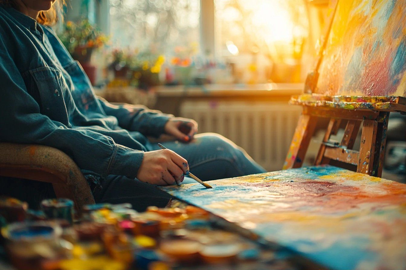 Peut-on exprimer des émotions enfouies en présence d'un proche en art thérapie ?