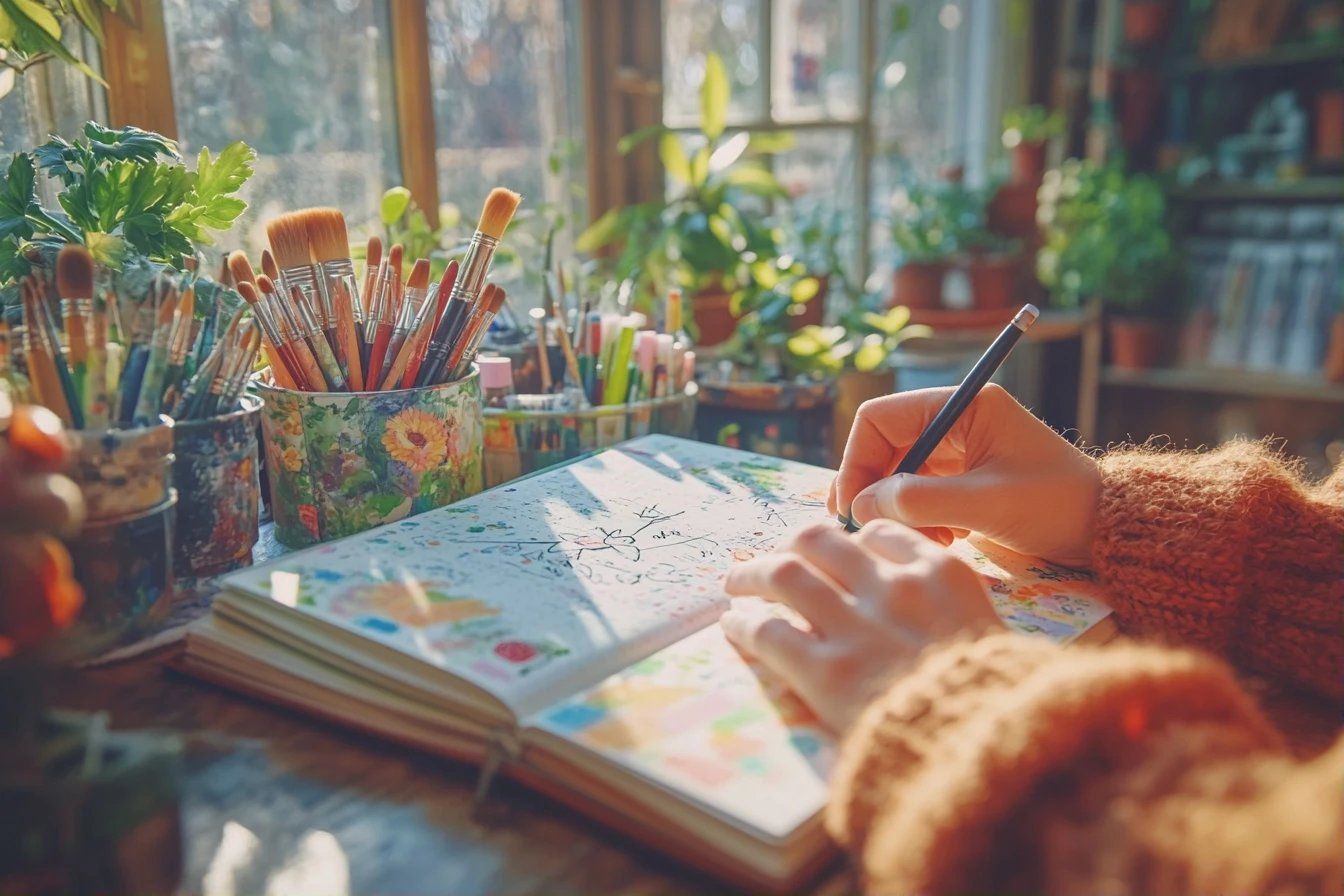 Pourquoi tenir un journal créatif pour mieux profiter de l'art thérapie ?