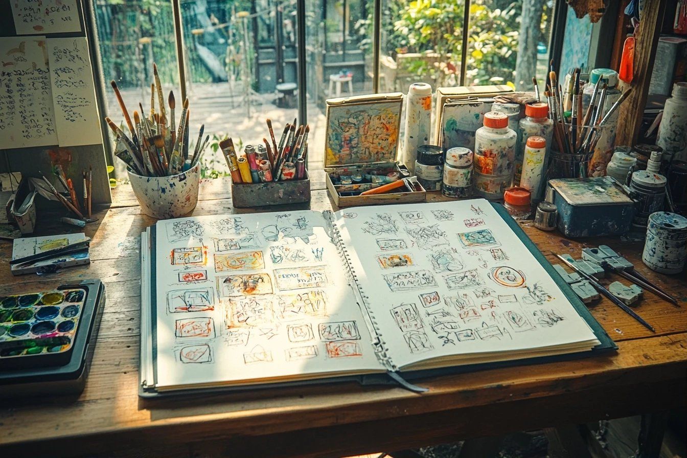 art thérapie : quels types d’entrées peut-on consigner dans un journal créatif ?